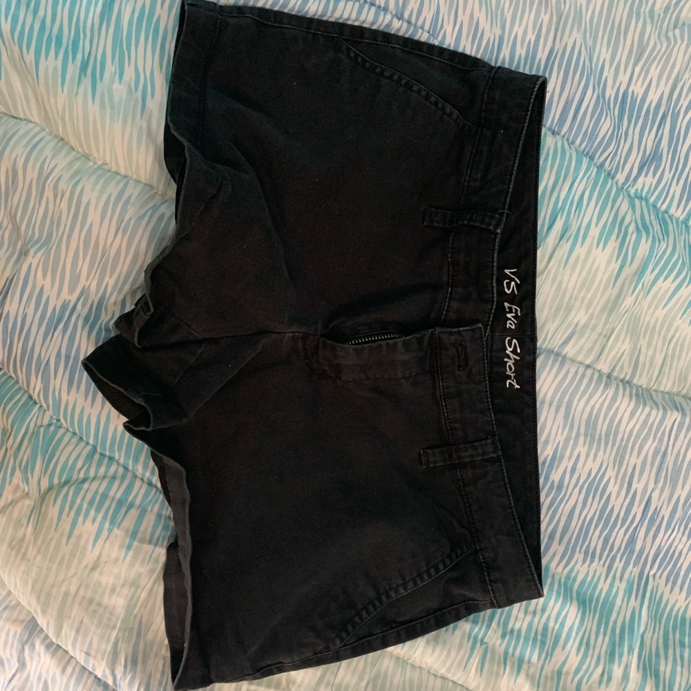 Black shorts. Brand: VS Eva Short.
